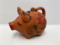 Floral Piggy Bank