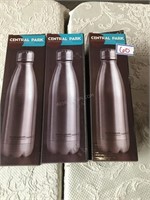 3 NEW $100 Central Park Insulated Bottles