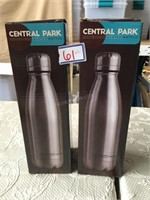 2 NEW $66 Central Park Insulated Bottles