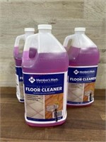 3 gallons no rinse floor cleaner