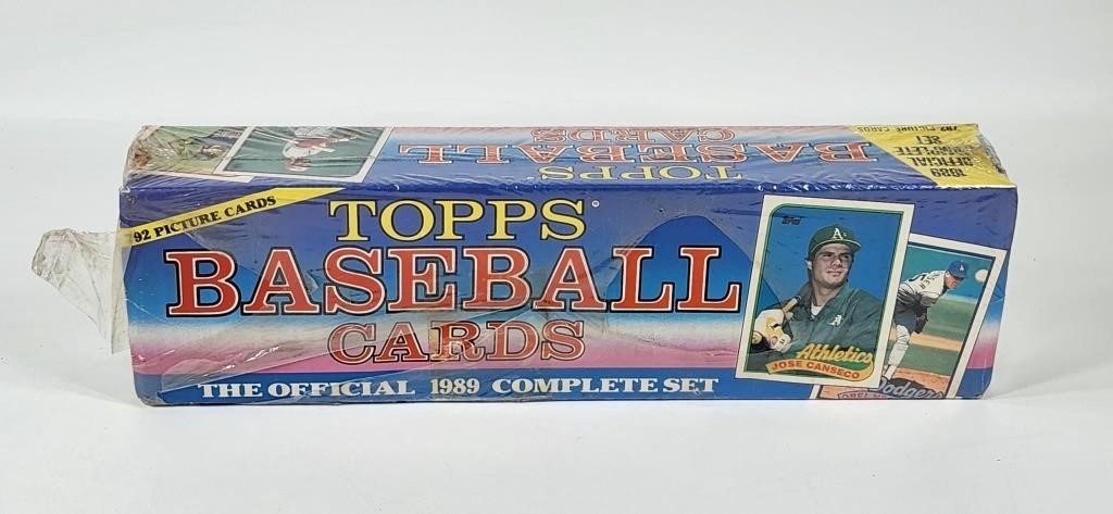 1989 TOPPS COMPLETE SET SEALED