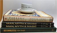 Astrology, Myths, and Magic Art Books and Teacup