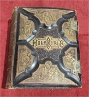 Lg 1892 King James Version Pictorial Family Holy