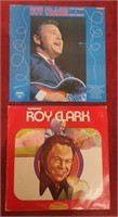 2 Roy Clark Albums, Red Album is a 2 LP Box Set