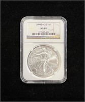 2004 NGC MS69 American Silver Eagle