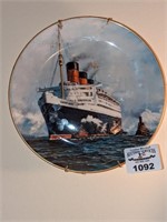 RMS Queen Mary plate