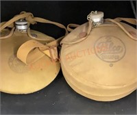 Vintage canteen lot ( one Boy Scout, palco )