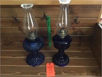 Blue oil lamps-2