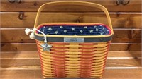 2001 Collectors Club Whistle Stop Basket