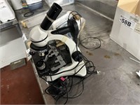 Laboratory Microscope, Computer Camera & Adapter