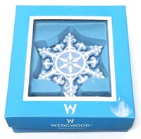 Wedgwood Snowflake Christmas Ornament