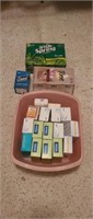 Large assortment bars of soap, unopened