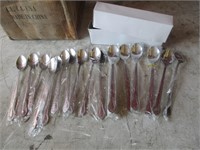 New Silverware Teaspoons Box of 600