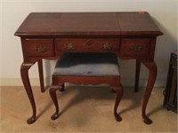 Queen Anne Vanity and Bench