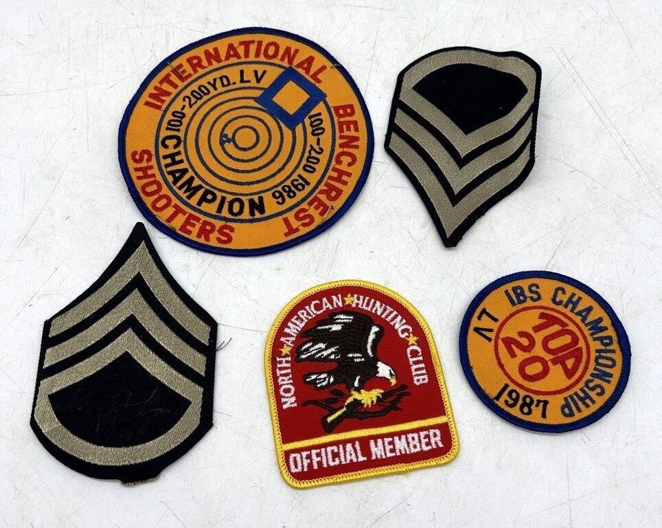 Vintage Patches - WW2 Staff Seargeant Chevrons, Hu