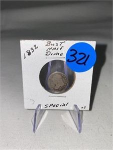 1832 Bust Half Dime Special