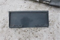 Skid Steer 10" Receiver Plate, New