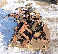 4 Row Cultivator Parts, Danish Tine & Gauge Wheels