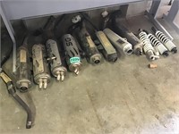 8 Cycle Performance Exhaust Pipes, 3 Shocks