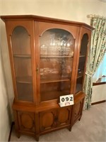 Century furniture china cabinet, 73X53X17