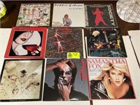 GROUP OF LPS INCLUDING SAMANTHA FOX, DEBBIE GIBSON