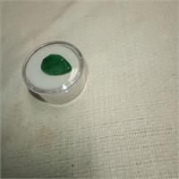 Brazilian Cut & Faceted Oval Emerald 9.25 carats