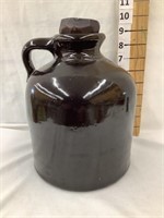 1 Gallon Widemouth Albany Stoneware Jug, 9 1/4”T