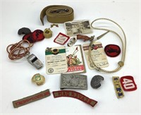 Lot of vintage Boy Scout memorabilia
