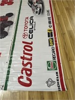 Massey Ferguson and Castrol Toyota Banners