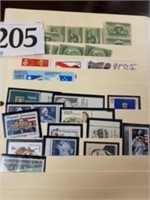 STAMP ASSORTMENT INCLUDING 3CENT PUERTO RICO ,