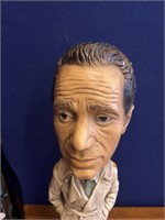 Figure of Iconic Actor, Humphrey Bogart (40 cm H)