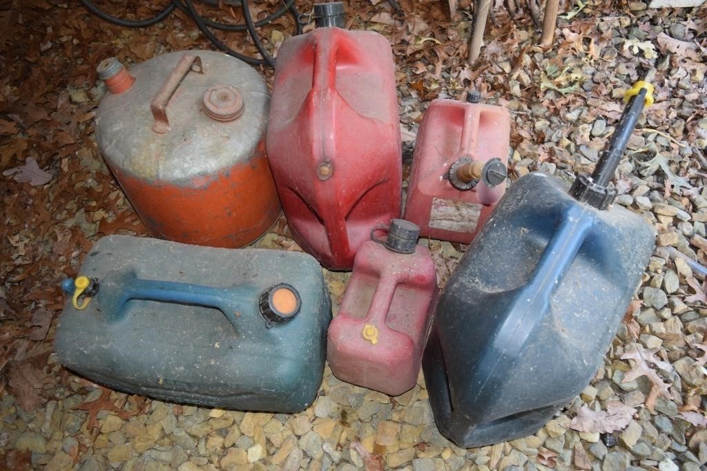 6 pcs Gas Cans