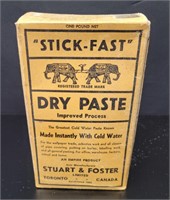 Antique "Stick-Fast" Dry Paste