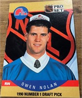 1990 Owen Nolan Pro Set #401