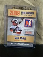 Rare Mike Trout High School Phenoms Card