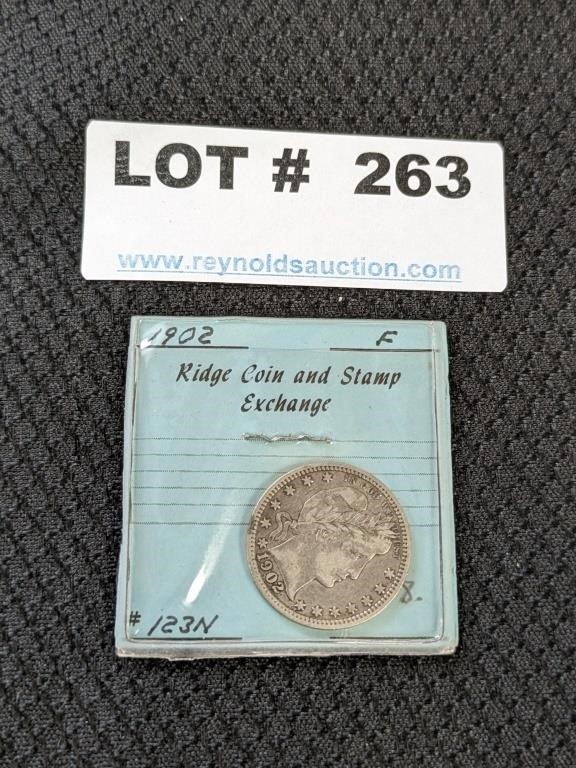 Sterling Silverware, Coins & Jewelry Online Auction