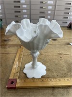 Fenton milkglass dish