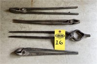 Antique  Iron Blacksmith Tools