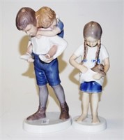 Two Bing and Grondahl Figures