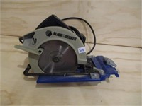 Black and Decker circular saw .