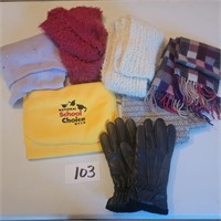 Scarves and Gloves Lot