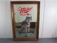 *Miller Wolf Mirror 16" x 22"