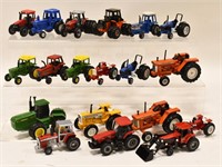 Lot Of Loose 1/64 & 1/43 Scale Tractors