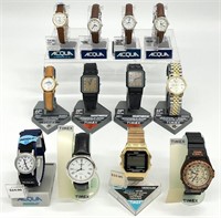 12 Wrist Watches, New