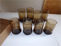 Brown Glass glasses