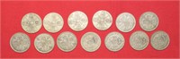 (15) Great Britain Florines & Two Shillings