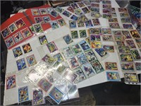 Marvel & DC Comics trading cards, in 3 ring