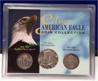 Silver American Eagle Coin Collection Set