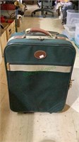 Roller board suitcase by Travelers Club. Has back