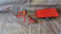Vintage Metal Farm Toys